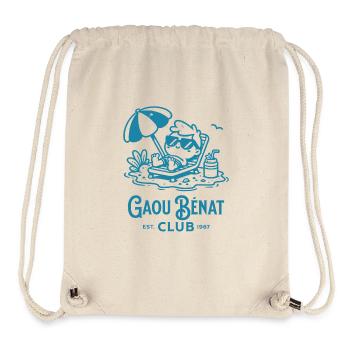 Verein Gaou Bénat - Stanley/Stella recycelter Gym Bag - Naturweiß - Vorne
