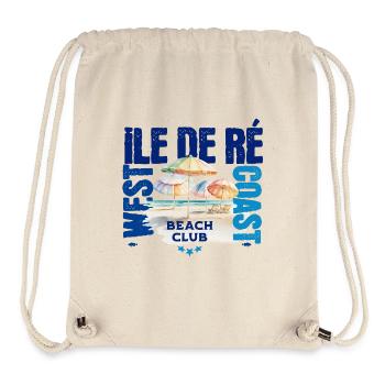 Ile de Ré Beach club - Stanley/Stella Recycled Gym Bag - natural - Front