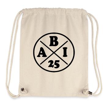 Abi 2025 - Stanley/Stella recycelter Gym Bag - Naturweiß - Vorne