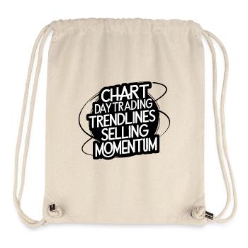 Trading my passion cool trading design - Stanley/Stella Recycled Gym Bag - natural - Front