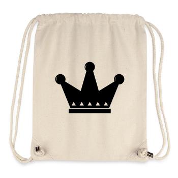 Couronne - Sac à cordon recyclé Stanley/Stella - blanc naturel - Devant