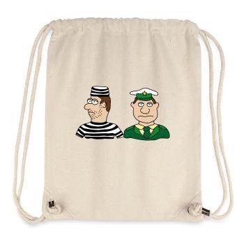 Police - Stanley/Stella Recycled Gym Bag - natural - Front