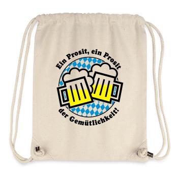 Ein Prosit der Gemütlichkeit! (Bier-Maßkrug) - Stanley/Stella Recycled Gym Bag - natural - Front