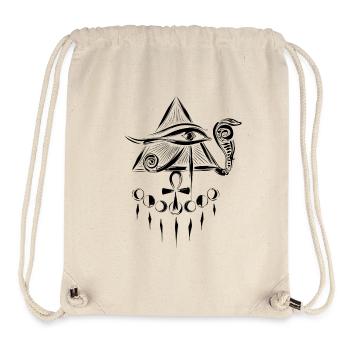 Horus Auge Horusauge - Stanley/Stella recycelter Gym Bag - Naturweiß - Vorne