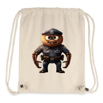 Policeman - Stanley/Stella Recycled Gym Bag - natural - Front