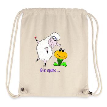 Bis Späta......Wolly Sheepling Gaming - Stanley/Stella recycelter Gym Bag - Naturweiß - Vorne