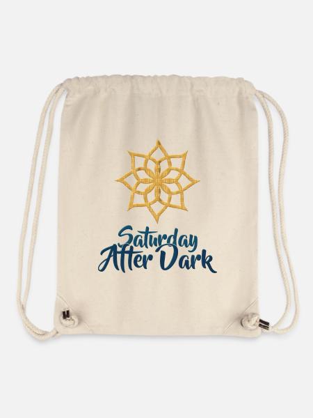 Saturday After Dark - Stanley/Stella Recycled Gym Bag - natural