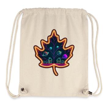 Maple leaf - Stanley/Stella Recycled Gym Bag - natural - Front