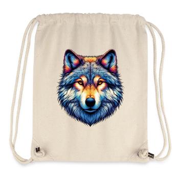 Wolf - Stanley/Stella recycelter Gym Bag - Naturweiß - Vorne