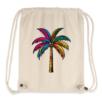Palme - Stanley/Stella recycelter Gym Bag - Naturweiß - Vorne