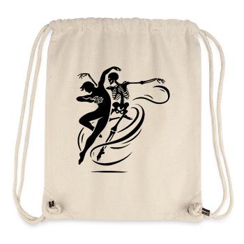 Dancing with Death - Stanley/Stella Recycled Gym Bag - natural - Front