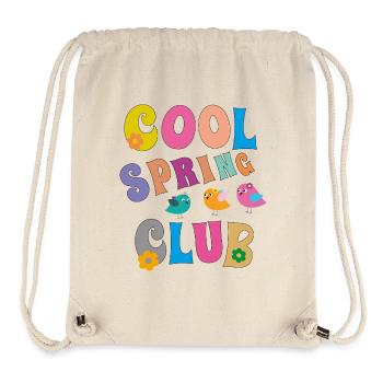 Cool spring Club Frühling - Stanley/Stella recycelter Gym Bag - Naturweiß - Vorne