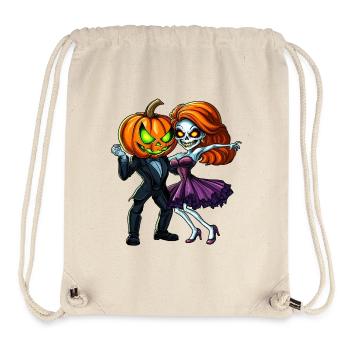 Halloween Couple :) - Stanley/Stella recycelter Gym Bag - Naturweiß - Vorne