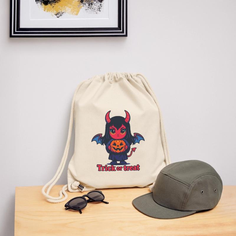 Süßes oder Saures – Süßer Teufel Stanley/Stella recycelter Gym Bag