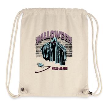 Halloween Ghost Awakens - Stanley/Stella Recycled Gym Bag - natural - Front