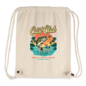 Cast Club Miami - Stanley/Stella Recycled Gym Bag - natural - Front