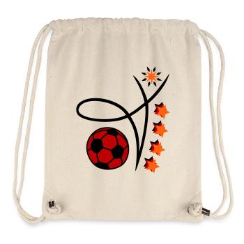 Football Event - Stanley/Stella Recycled Gym Bag - natural - Front