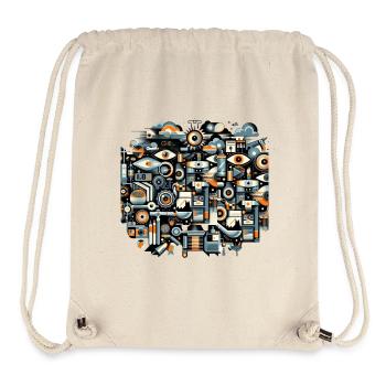Indriustrial-Technologie - Stanley/Stella recycelter Gym Bag - Naturweiß - Vorne