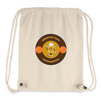Beer Pong Team Saufhampton Logo - Stanley/Stella Recycled Gym Bag - natural - Front