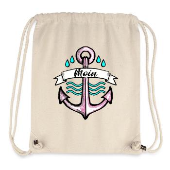 Anchor "Moin" - Stanley/Stella Recycled Gym Bag - natural - Front