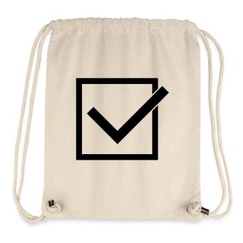 Vérifié - Sac à cordon recyclé Stanley/Stella - blanc naturel - Devant