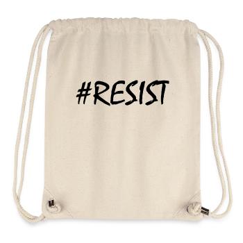 Resist - Stanley/Stella recycelter Gym Bag - Naturweiß - Vorne