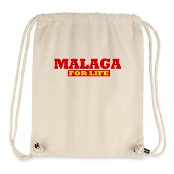 Malaga fürs leben - Malaga For life - Stanley/Stella recycelter Gym Bag - Naturweiß - Vorne