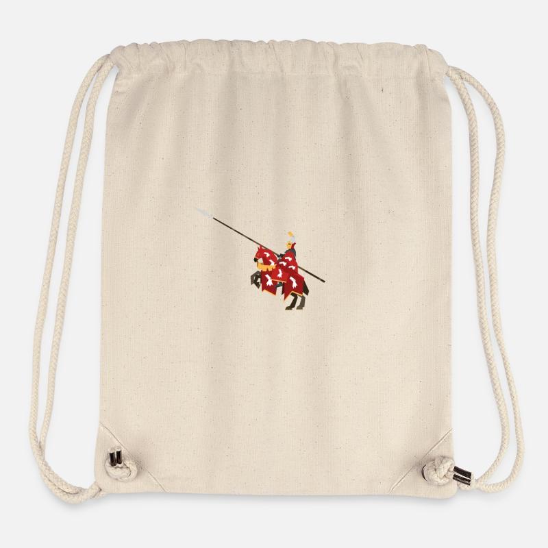 red knight - Stanley/Stella recycelter Gym Bag - Naturweiß