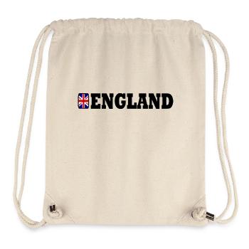 Union Jack - Sac à cordon recyclé Stanley/Stella - blanc naturel - Devant