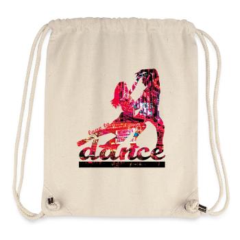l'amour de la danse - Sac à cordon recyclé Stanley/Stella - blanc naturel - Devant