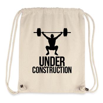 sport - Sac à cordon recyclé Stanley/Stella - blanc naturel - Devant