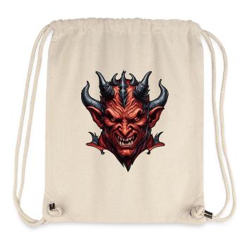 Devil / Hell / Horror / Devilish / Evil - Stanley/Stella Recycled Gym Bag - natural - Front