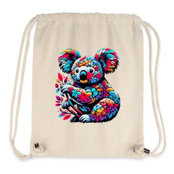 Koala - Stanley/Stella recycelter Gym Bag - Naturweiß - Vorne