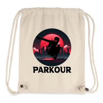 Parkour - Stanley/Stella recycelter Gym Bag - Naturweiß - Vorne