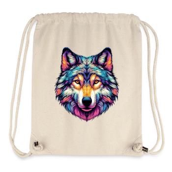 Wolf - Stanley/Stella recycelter Gym Bag - Naturweiß - Vorne