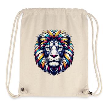 Lion - Stanley/Stella Recycled Gym Bag - natural - Front