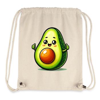 Avocat - Sac à cordon recyclé Stanley/Stella - blanc naturel - Devant