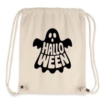 Ghost - Cool Halloween Logo - Stanley/Stella Recycled Gym Bag - natural - Front