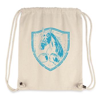 Boxeur de chevaux - Sac à cordon recyclé Stanley/Stella - blanc naturel - Devant