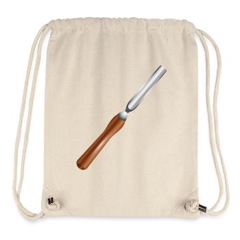 Woodturning Tools – Woodworking & Precision - Stanley/Stella Recycled Gym Bag - natural - Front