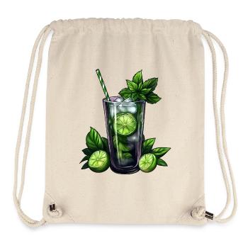 Mojito Cocktail - Sac à cordon recyclé Stanley/Stella - blanc naturel - Devant
