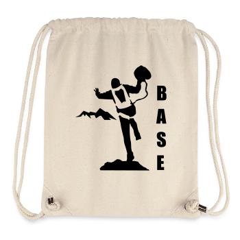 Saut de base - Sac à cordon recyclé Stanley/Stella - blanc naturel - Devant