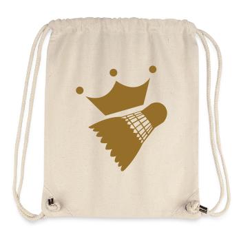 Badminton - Sport - Racket - Stanley/Stella Recycled Gym Bag - natural - Front