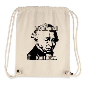 It´s the finale Kant down - Stanley/Stella recycelter Gym Bag - Naturweiß - Vorne