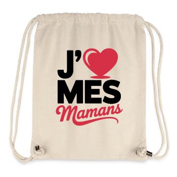 Aime_mes_mamans - Stanley/Stella Recycled Gym Bag - natural - Front
