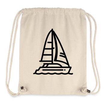 Katamaran - Stanley/Stella recycelter Gym Bag - Naturweiß - Vorne