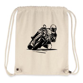 Vector Racing Driver Motor Motorsport - Stanley/Stella Recycled Gym Bag - natural - Front