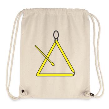Triangle - Stanley/Stella Recycled Gym Bag - natural - Front
