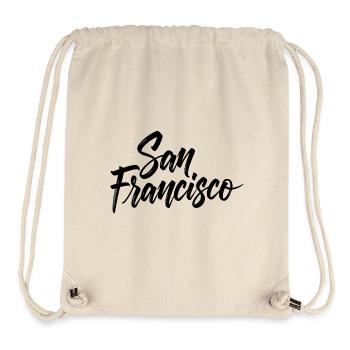 San Francisco - Stanley/Stella recycelter Gym Bag - Naturweiß - Vorne