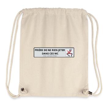 toilet - Stanley/Stella Recycled Gym Bag - natural - Front